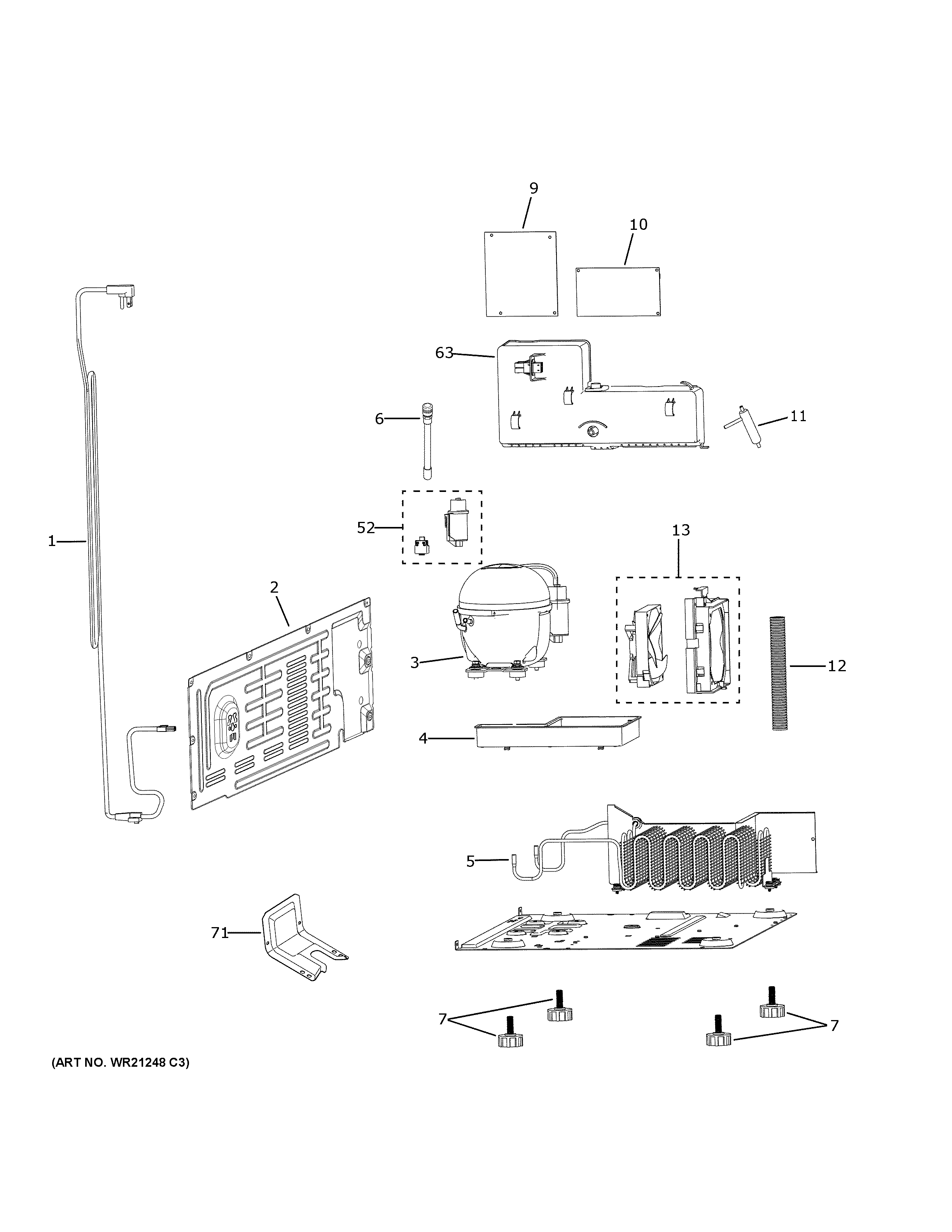 Machine compartment