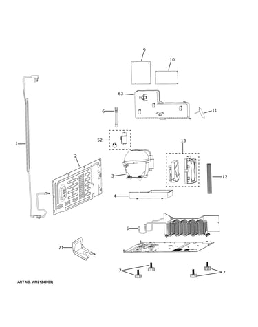 Machine compartment