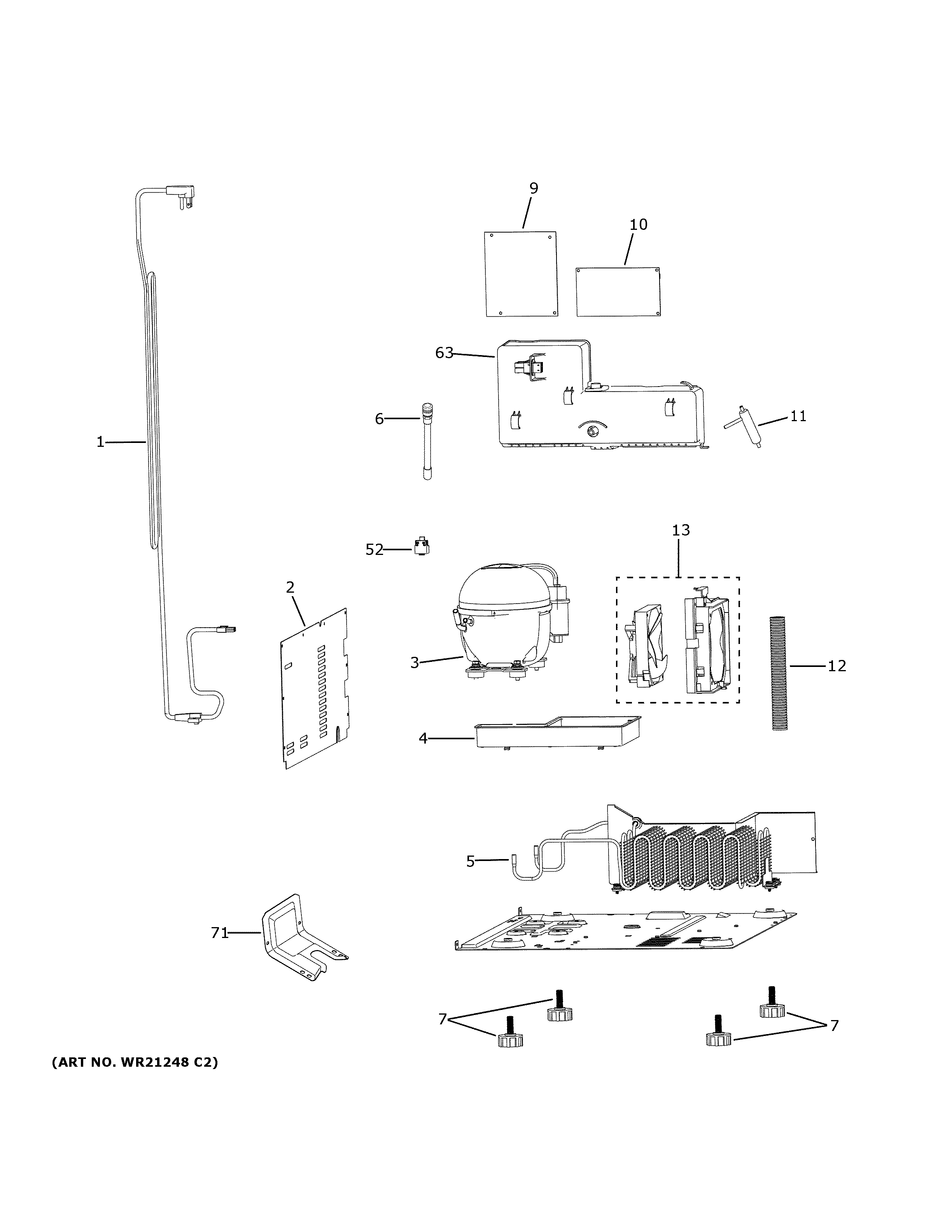 Machine compartment