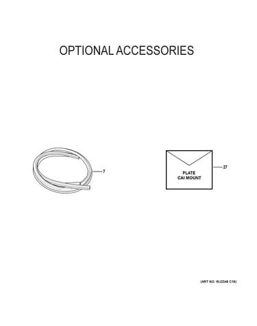 Optional accessories