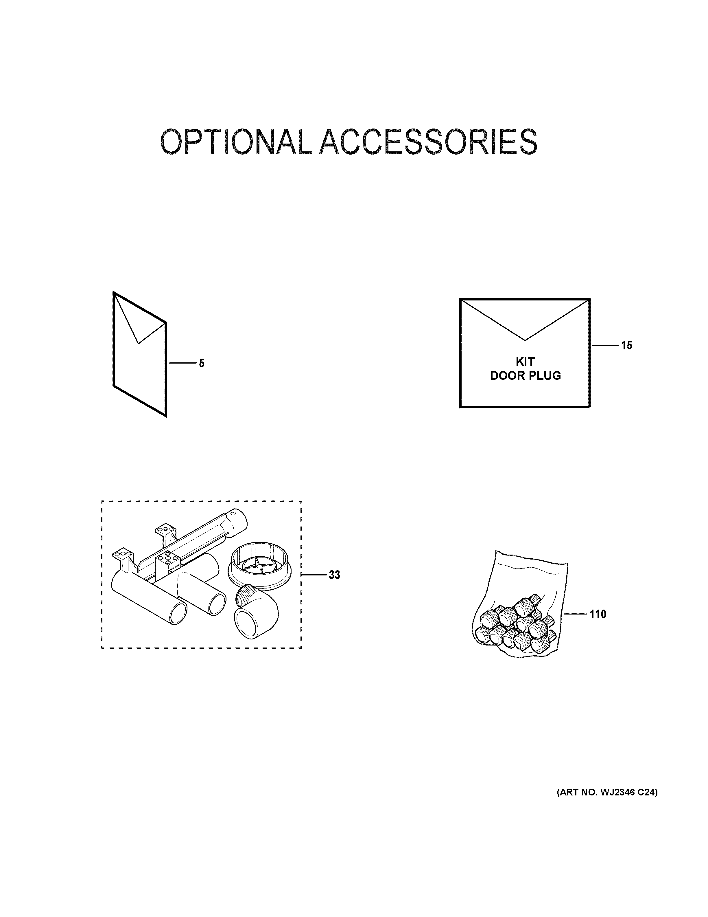 Optional accessories