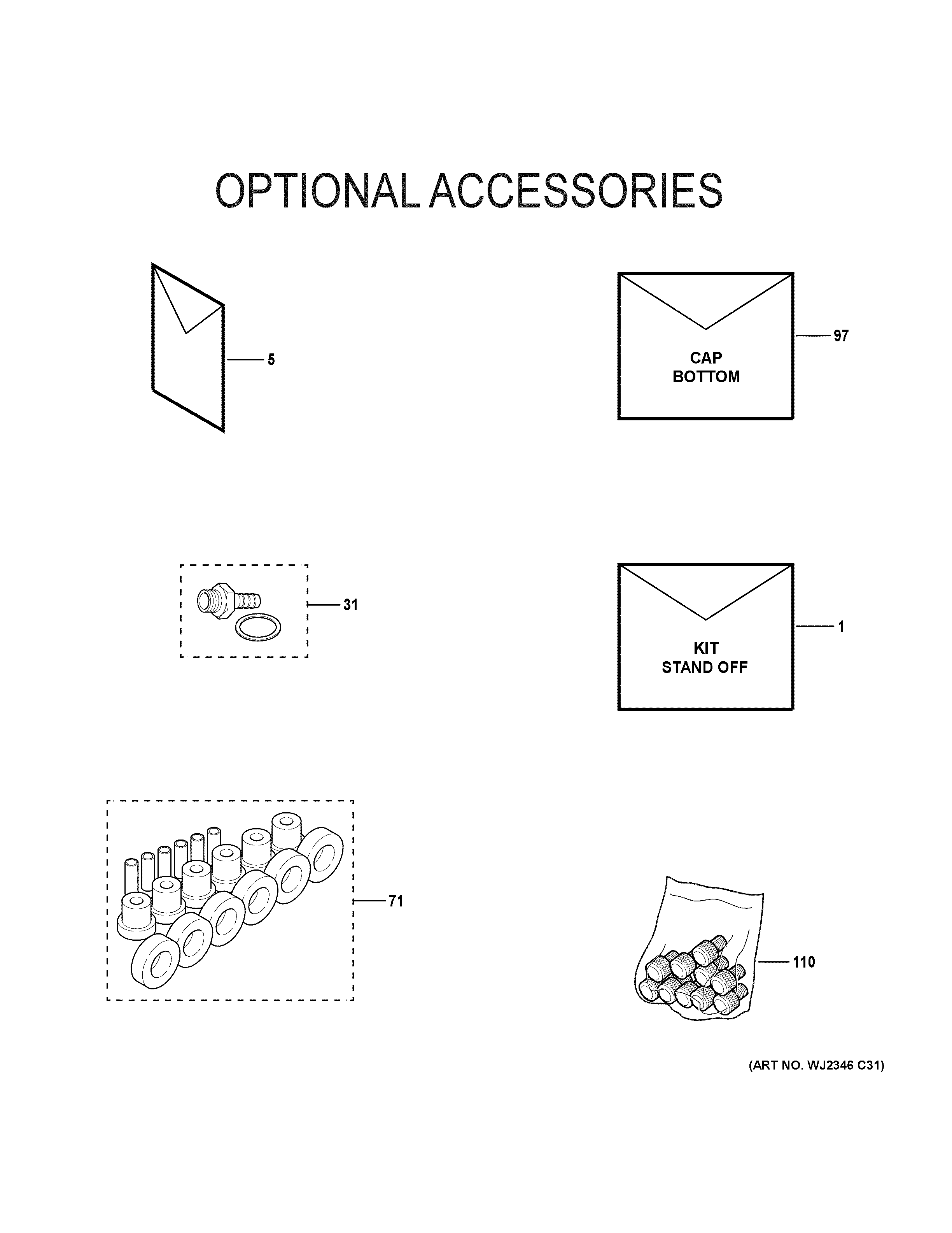 Optional accessories