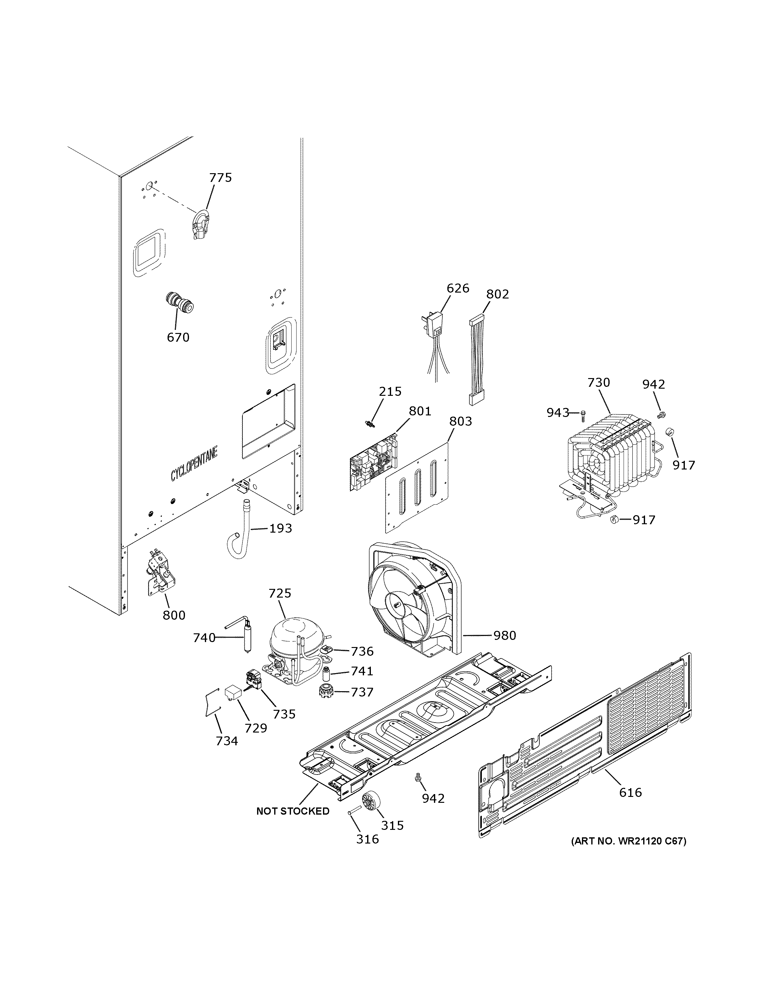 Machine compartment