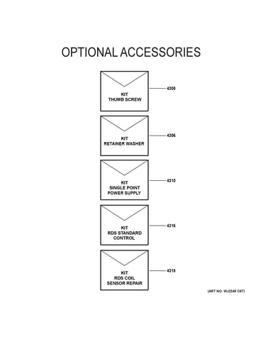 Optional accessories