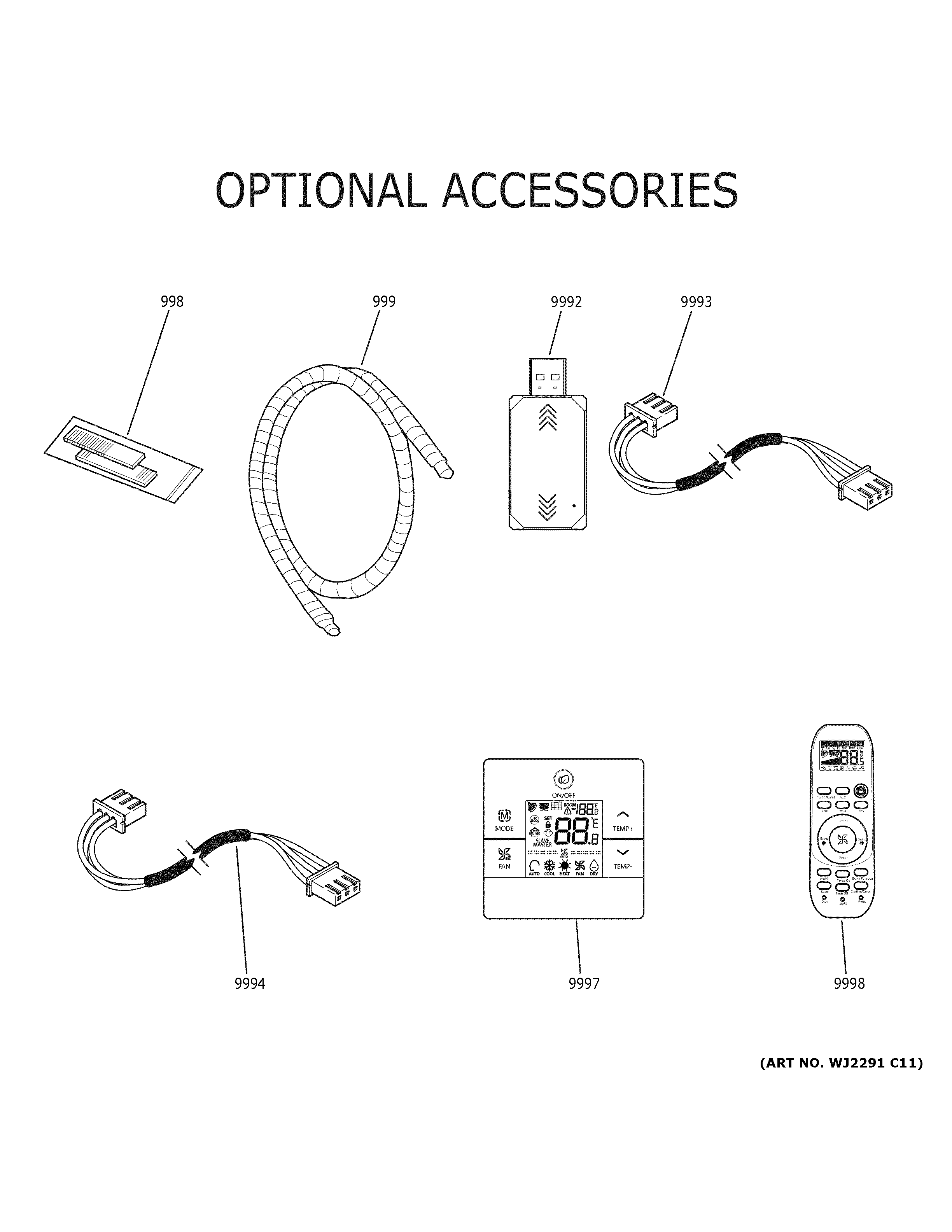 Optional accessories