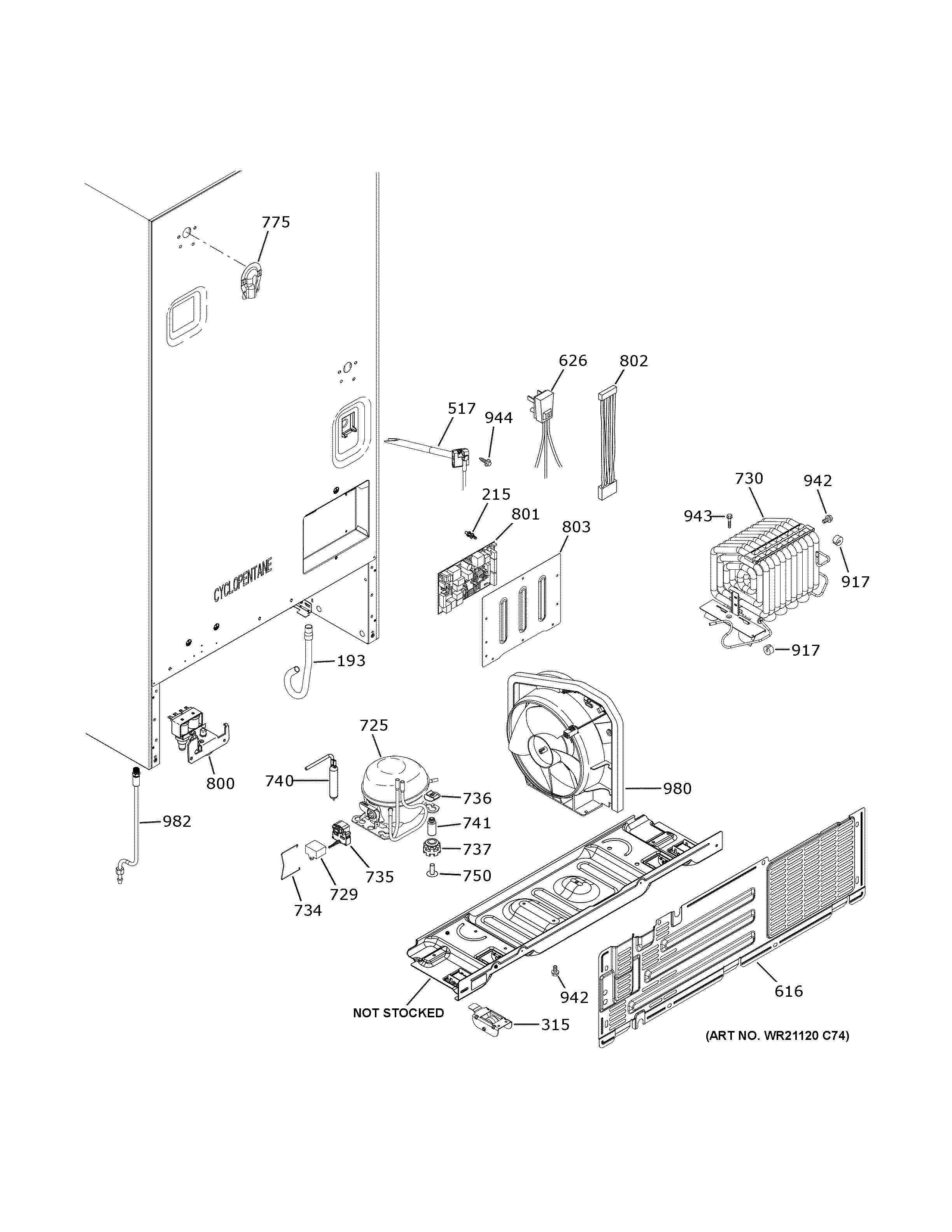 Machine compartment
