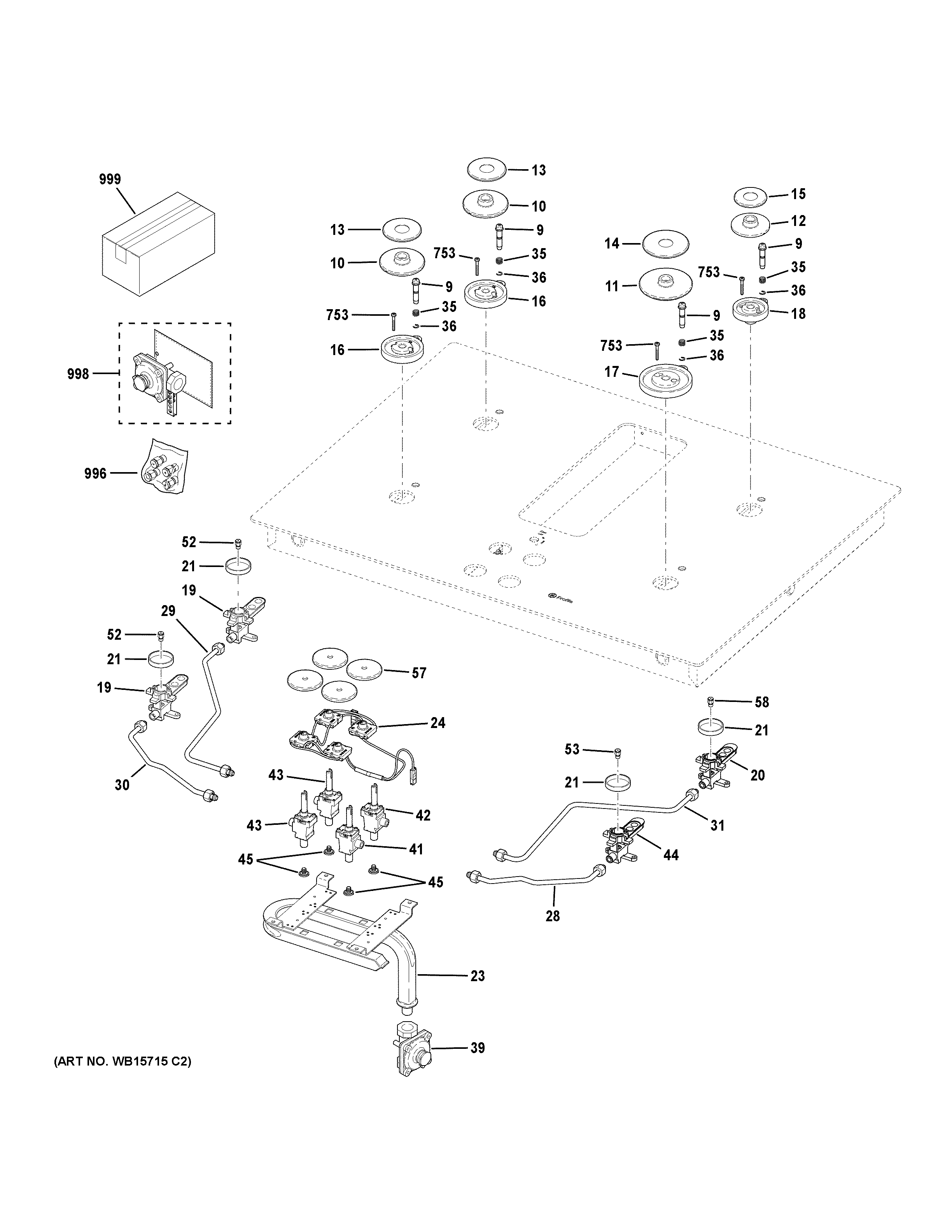Gas & burner parts