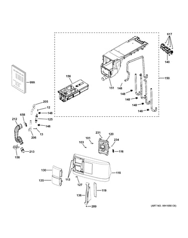 Controls & dispenser