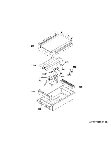 Griddle assembly