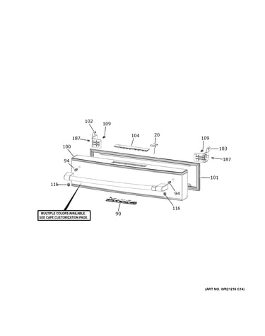 Cafe convertible drawer