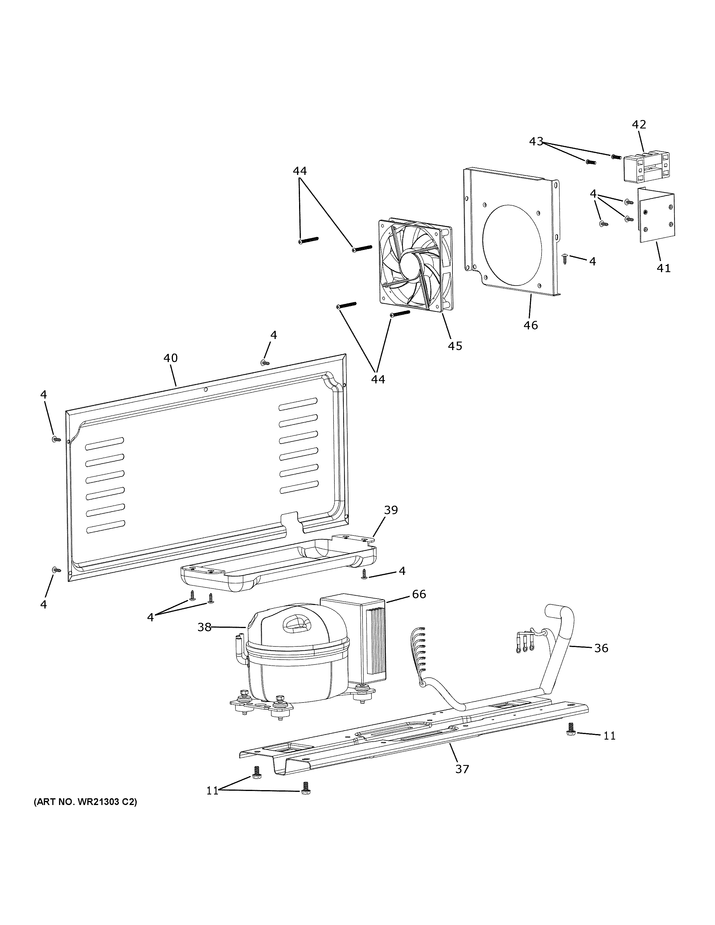 Machine compartment