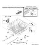 Upper rack assembly