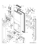 Dispenser door
