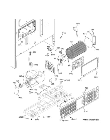 Machine compartment