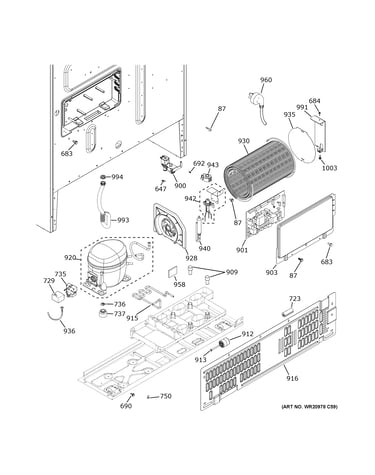 Machine compartment