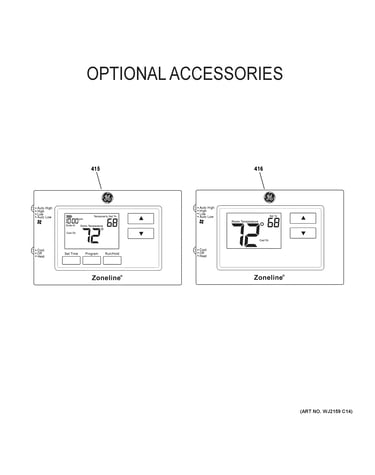 Optional accessories