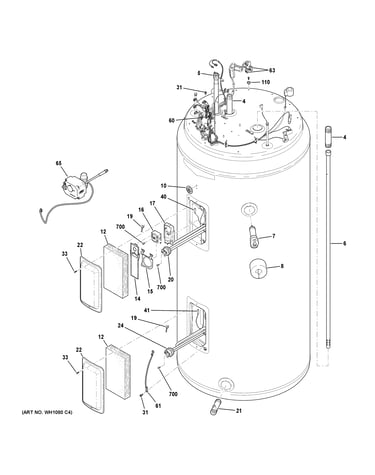 Water heater assembly
