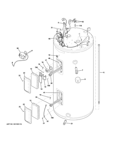 Water heater assembly