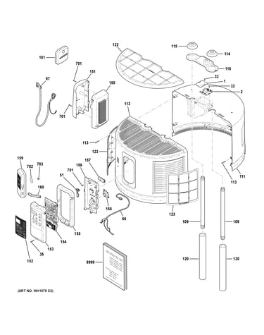Controls & shroud