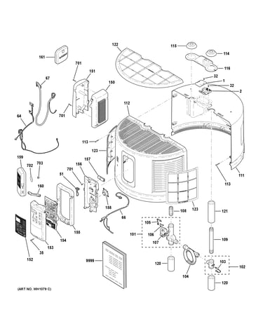 Controls, shroud, & mixing valve