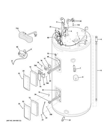 Water heater assembly