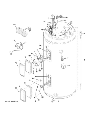 Water heater assembly