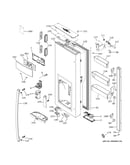 Dispenser door