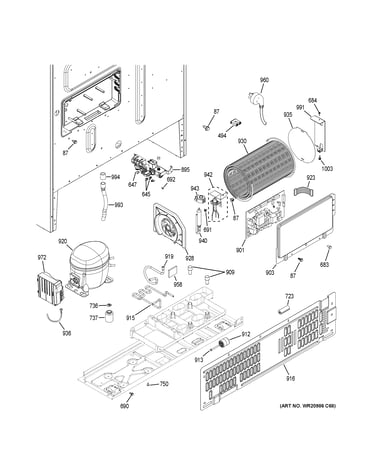 Machine compartment