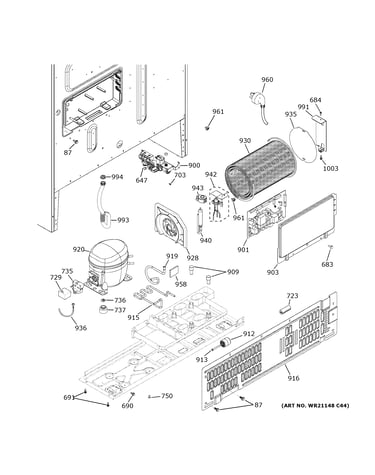 Machine compartment