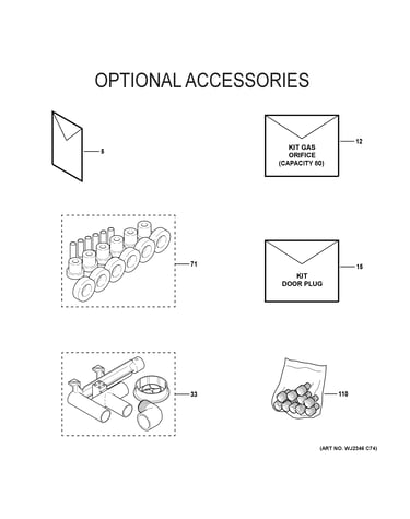 Optional accessories