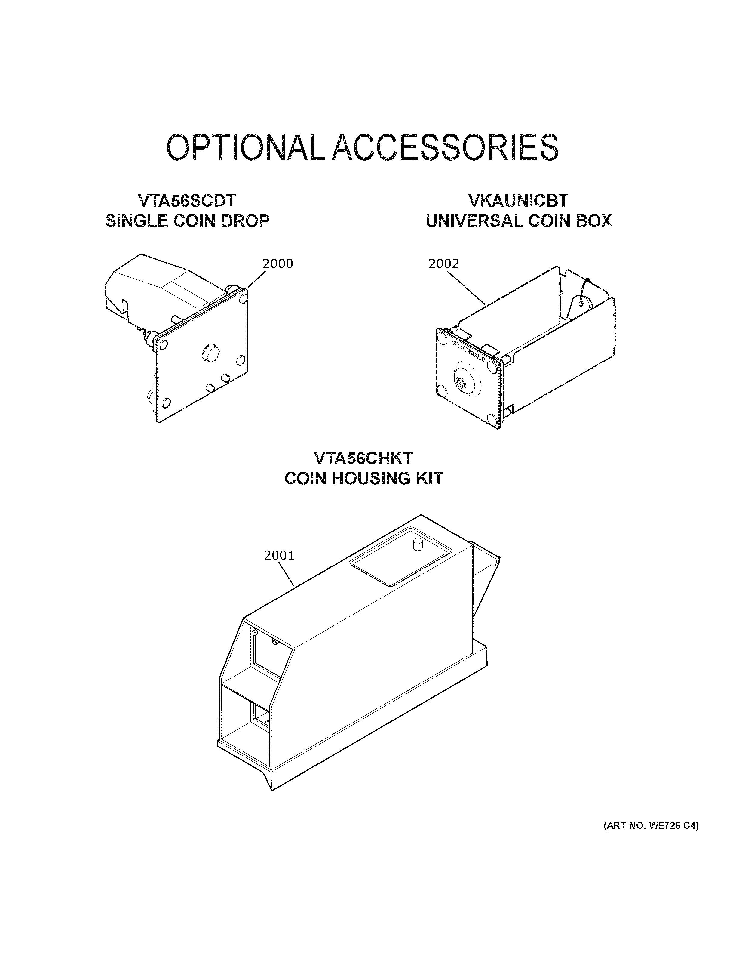 Optional accessories