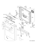 Escutcheon & door assembly