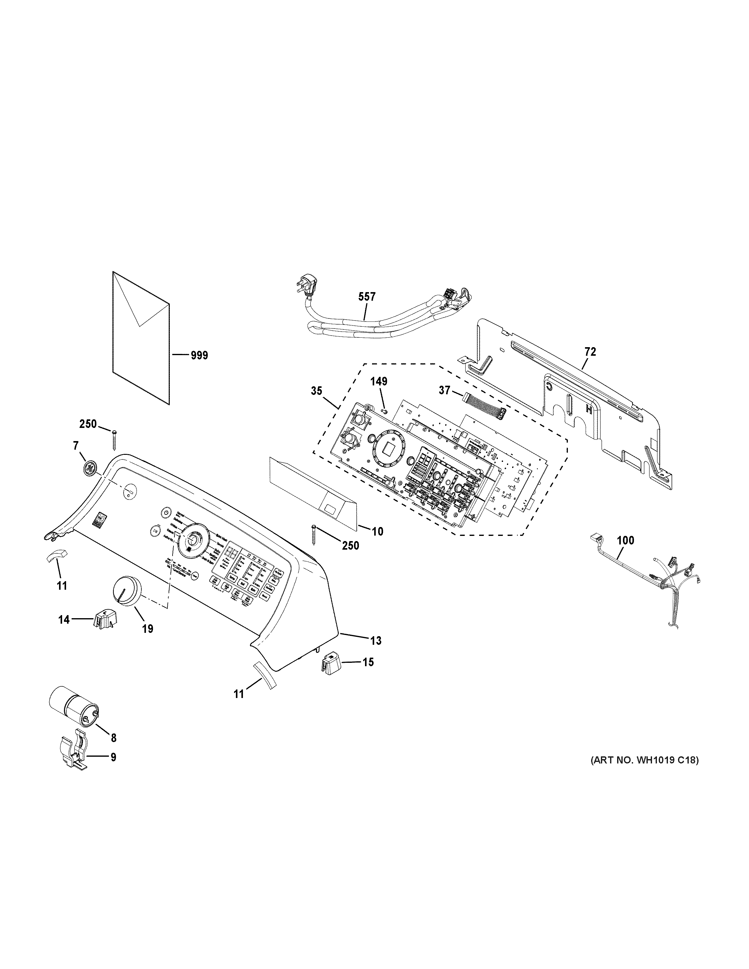 Controls & backsplash