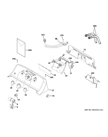 Controls & backsplash