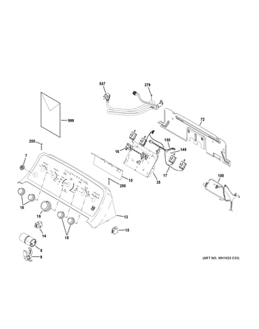 Controls & backsplash