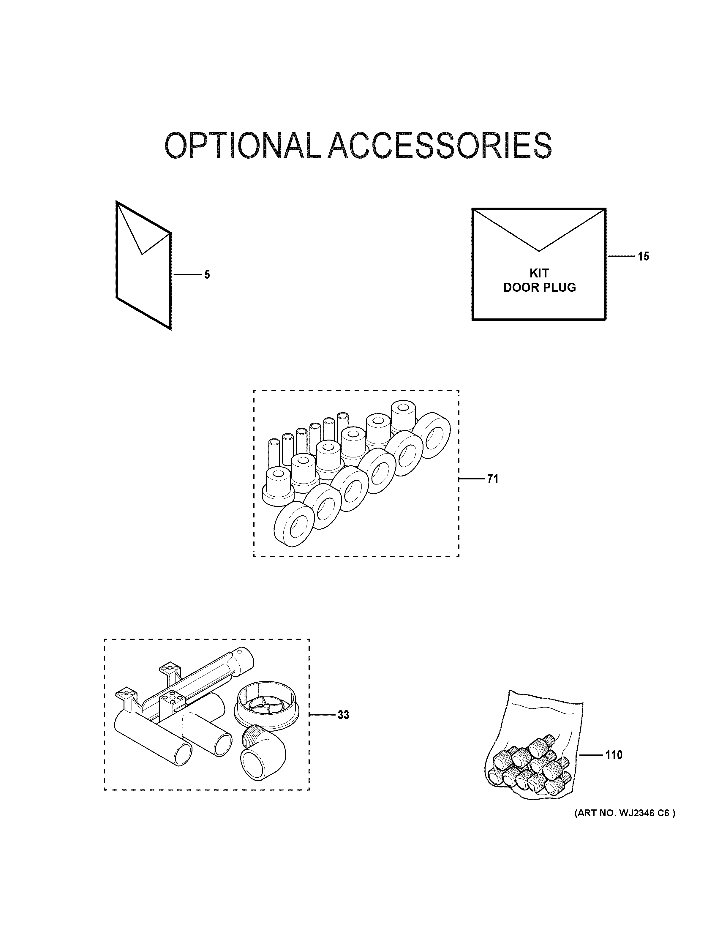Optional accessories