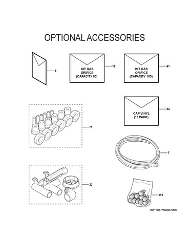 Optional accessories