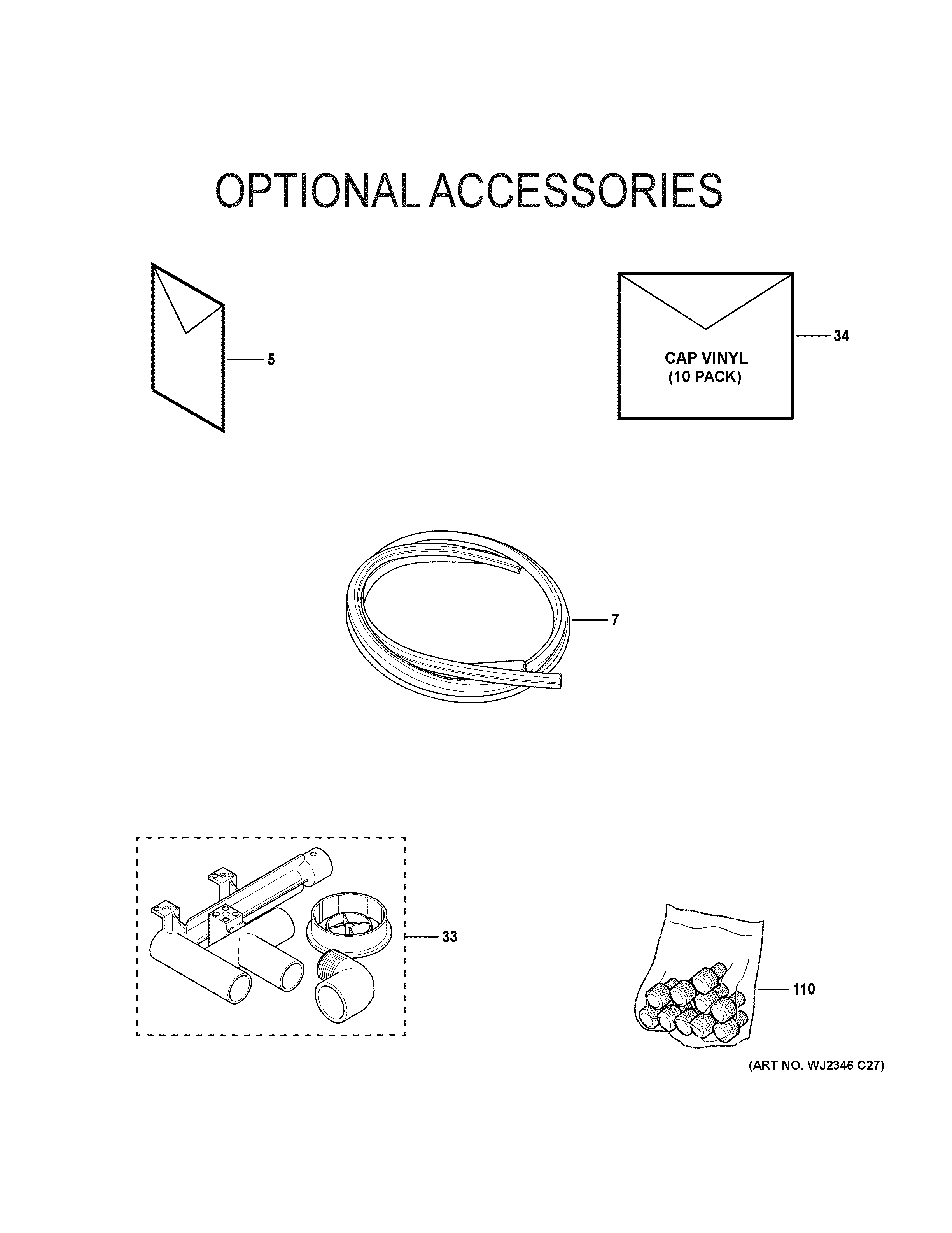 Optional accessories