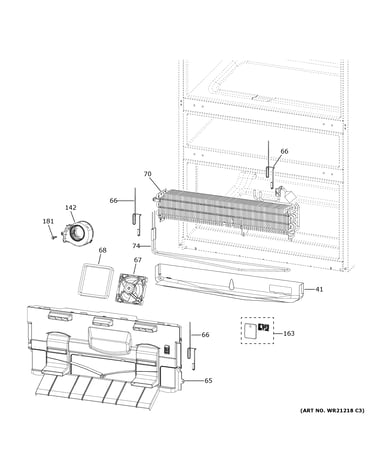 Freezer section