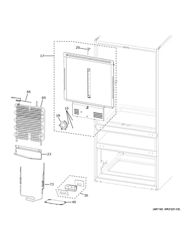 Refrigerator section