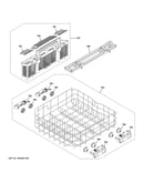 Lower rack assembly