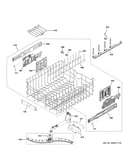 Upper rack assembly