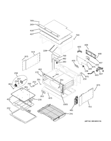 Upper oven