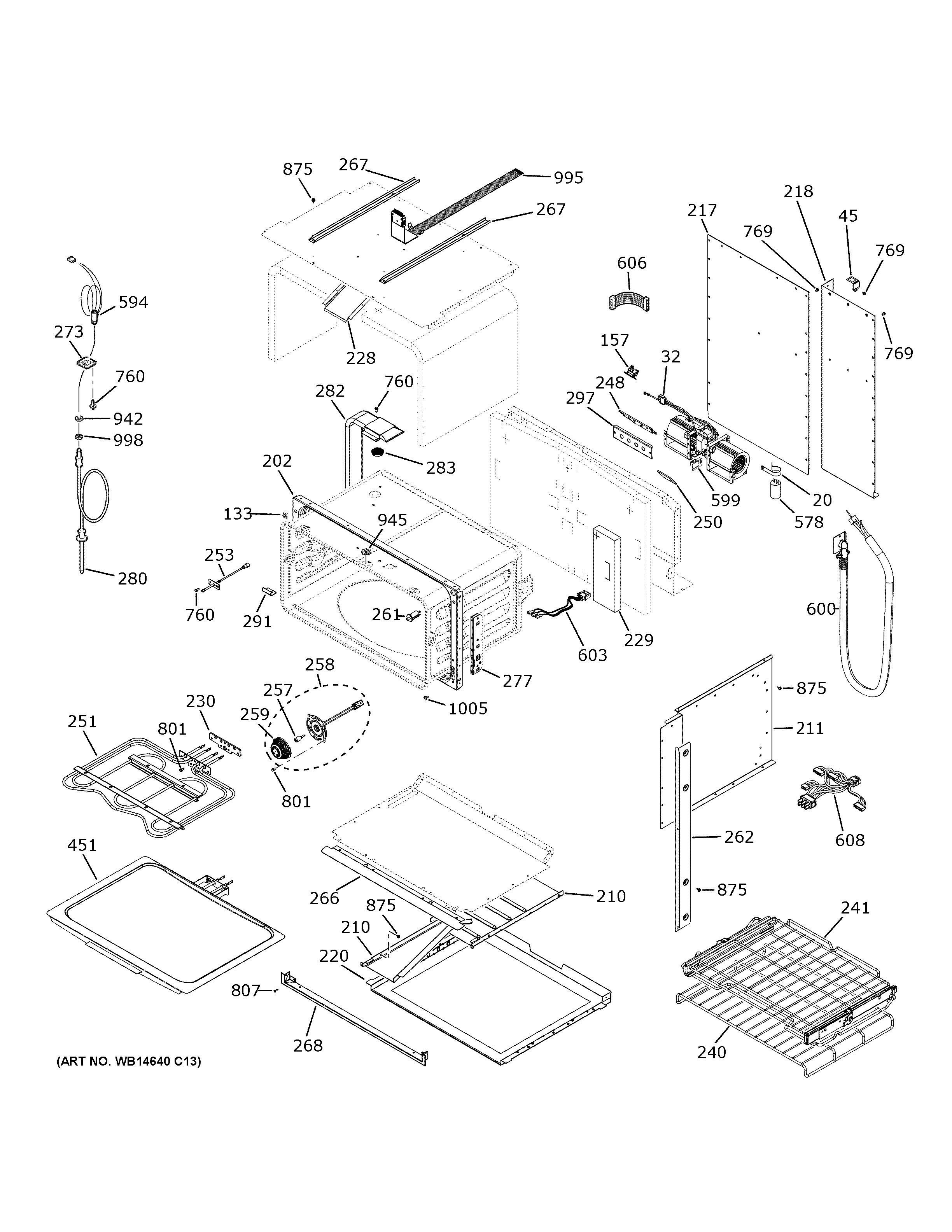 Lower oven