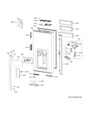 Dispenser door