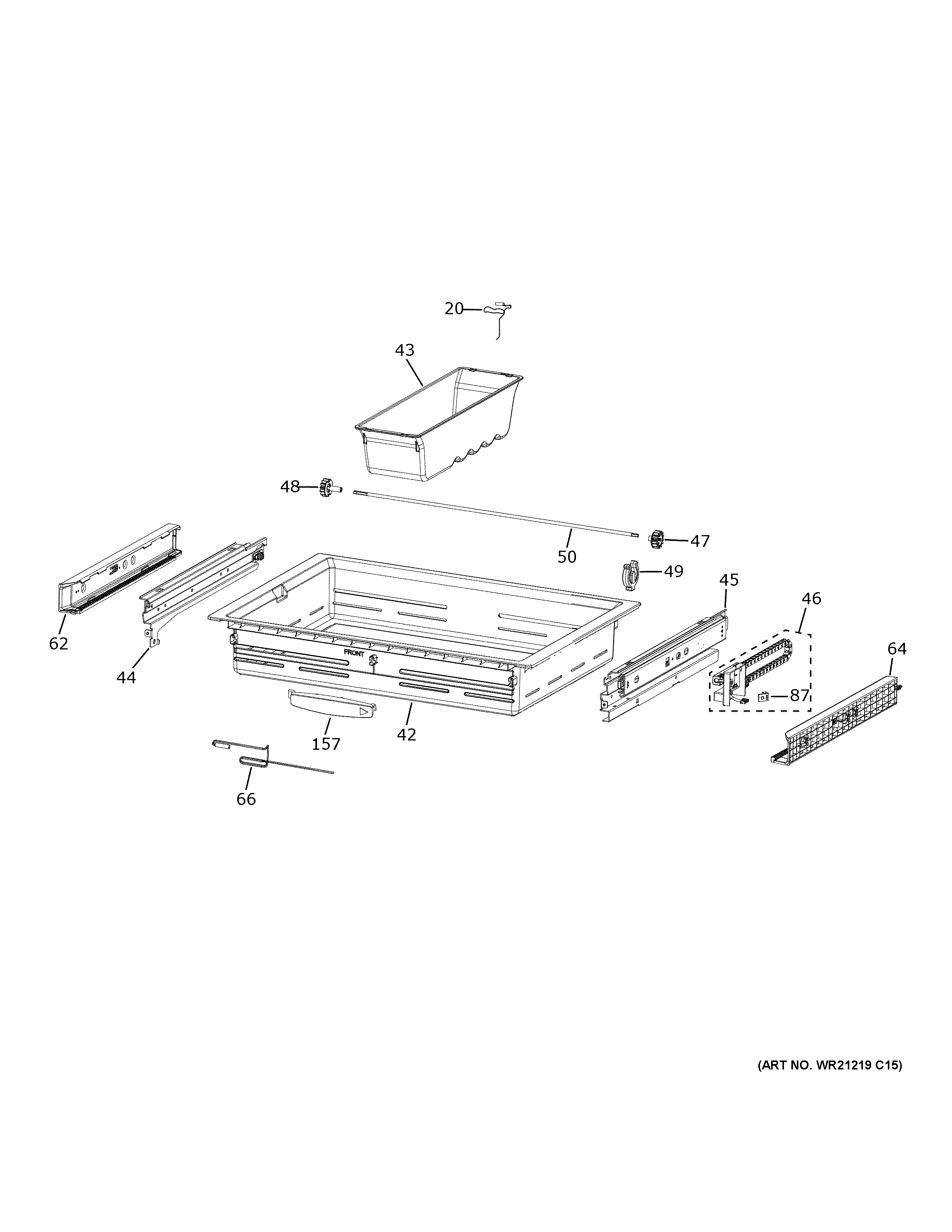 Convertible shelves