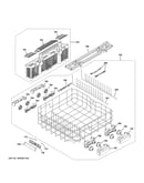 Lower rack assembly
