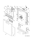 Escutcheon & door assembly
