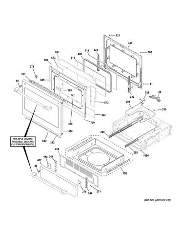 Door & drawer parts