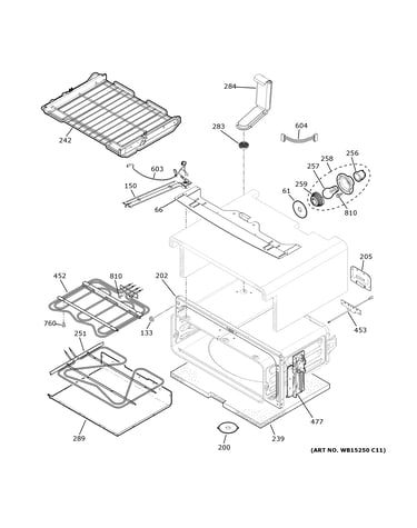 Upper oven